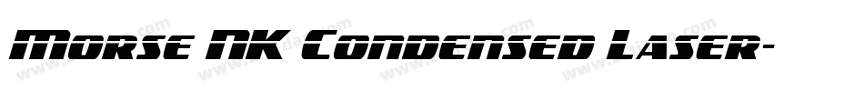 Morse NK Condensed Laser字体转换